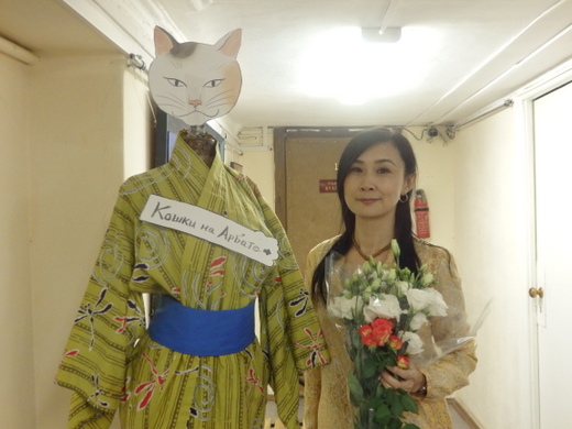 "Кошки на Арбате" выставка японской художницы Минако Ота в Art Studio XIII на Арбате ,21, 3 этаж (Москва)